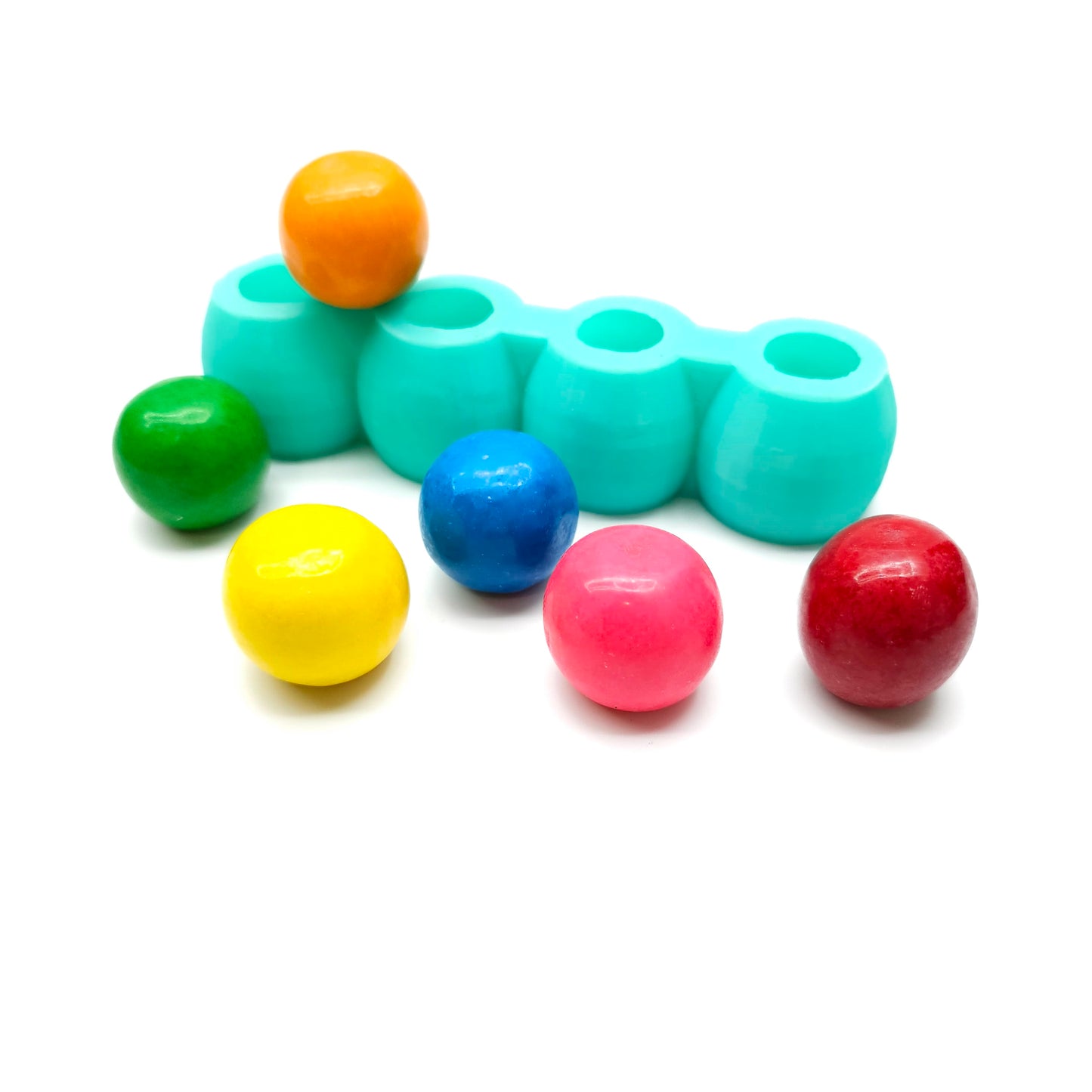 Candy gum ball silicone mold, realistic gum ball mold, candle dessert mold silicone mold, resin art gum ball candy ball