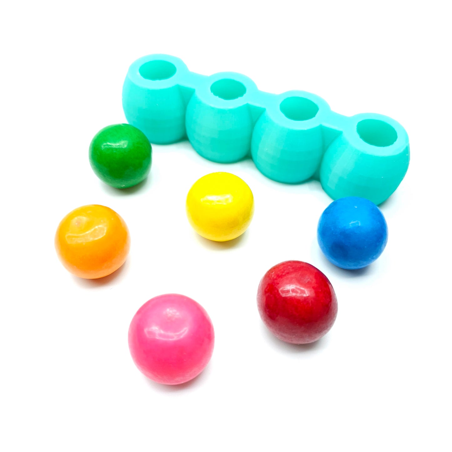 Candy gum ball silicone mold, realistic gum ball mold, candle dessert mold silicone mold, resin art gum ball candy ball