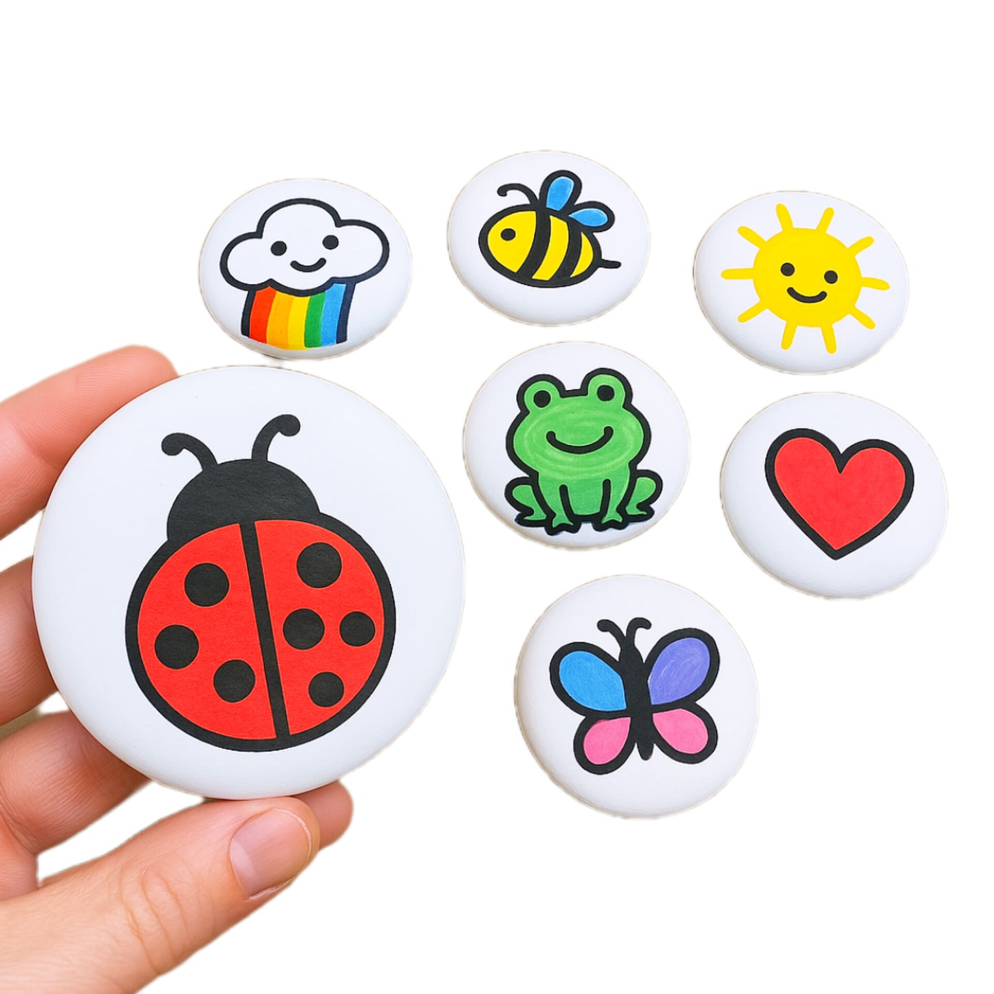 DIY Painting Stones – 3" Handmade Craft Set for Kids, Artists & Families | Relaxing & Educational Art Activity