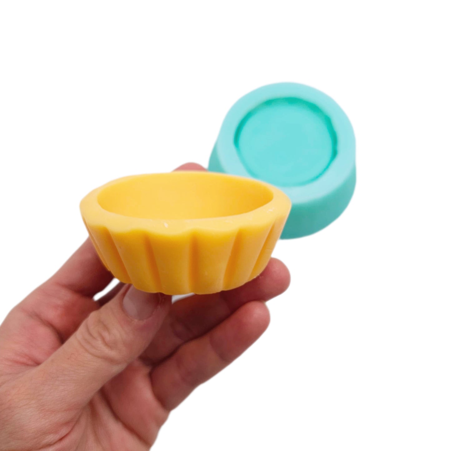 Mini pie crust realistic Tart crusts great quality Wax mold Resin mold Soap mold Realistic Flexible mold
