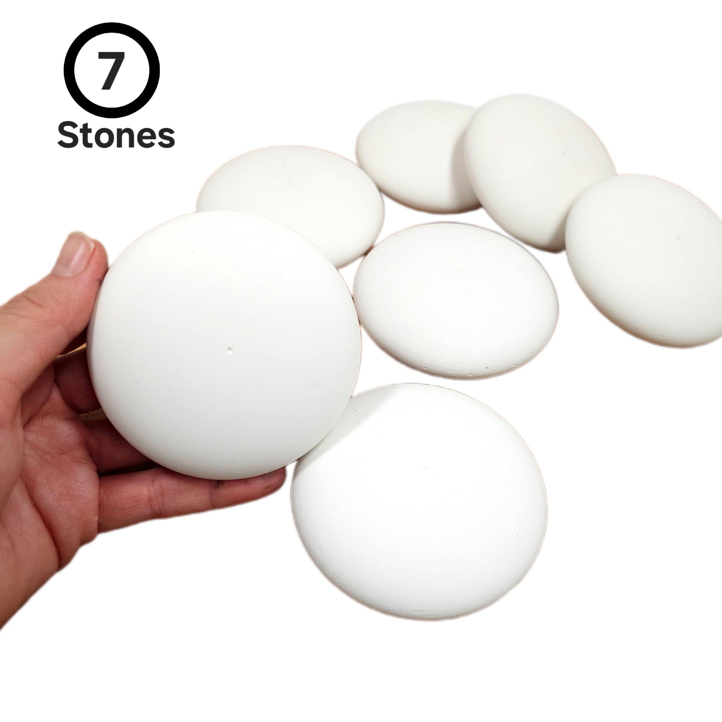DIY Painting Stones – 3" Handmade Craft Set for Kids, Artists & Families | Relaxing & Educational Art Activity