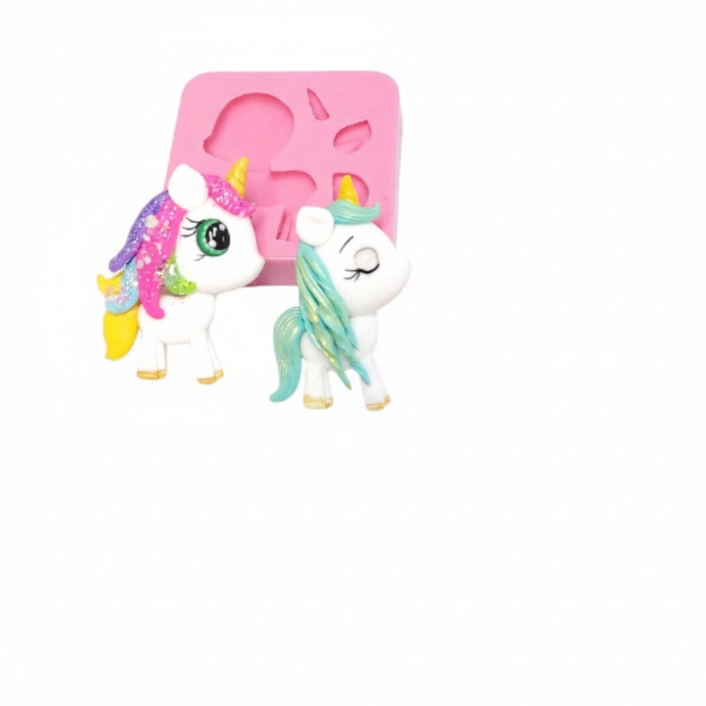 Unicorn Multi-Project Silicone Mold for Fondant Resin Clay Crafts MS873
