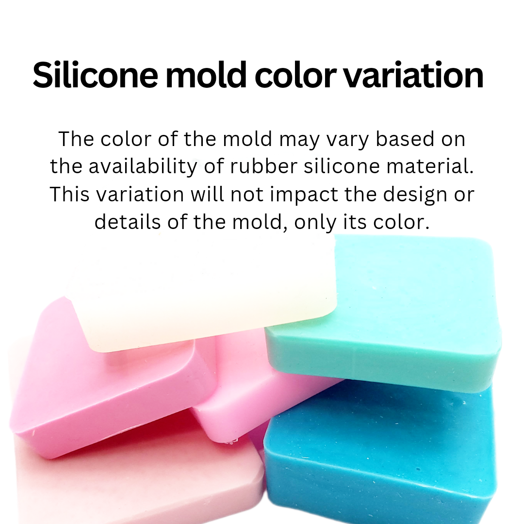 Pickle slices set of 2 silicone mold pickle cucumber slices Silicone Mold Wax mold Resin mold Soap mold Realistic Flexible mold