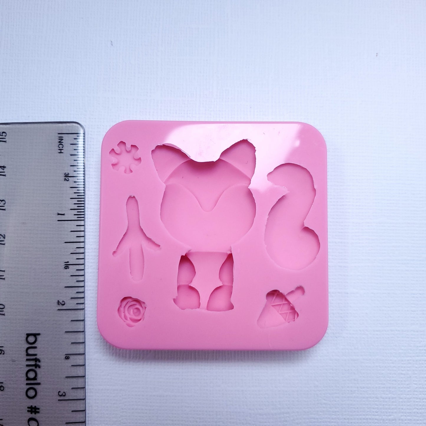 Squirrel / Reindeer Baby. Multi-Project Silicone mold MS049
