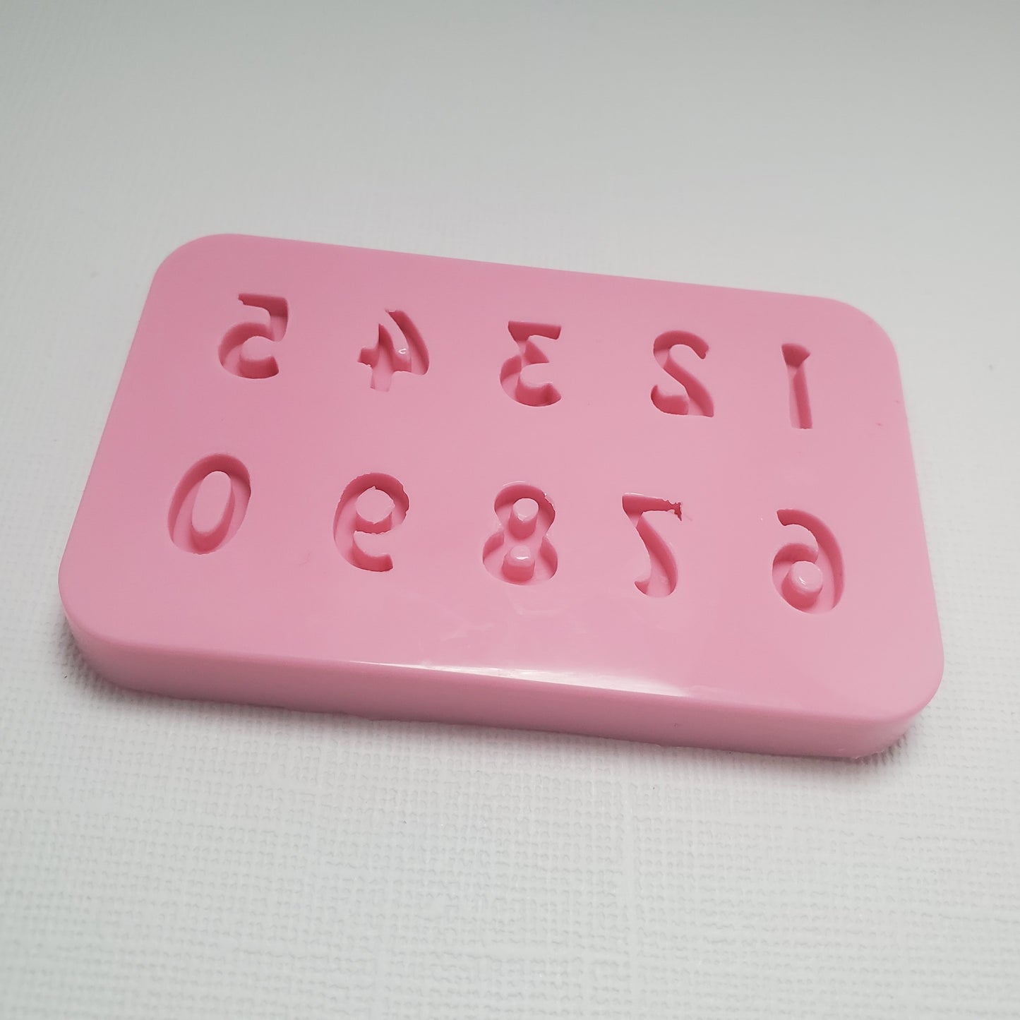 Numbers Silicone Mold for Fondant, Resin, Clay, Miniatures and Cake Decorating
