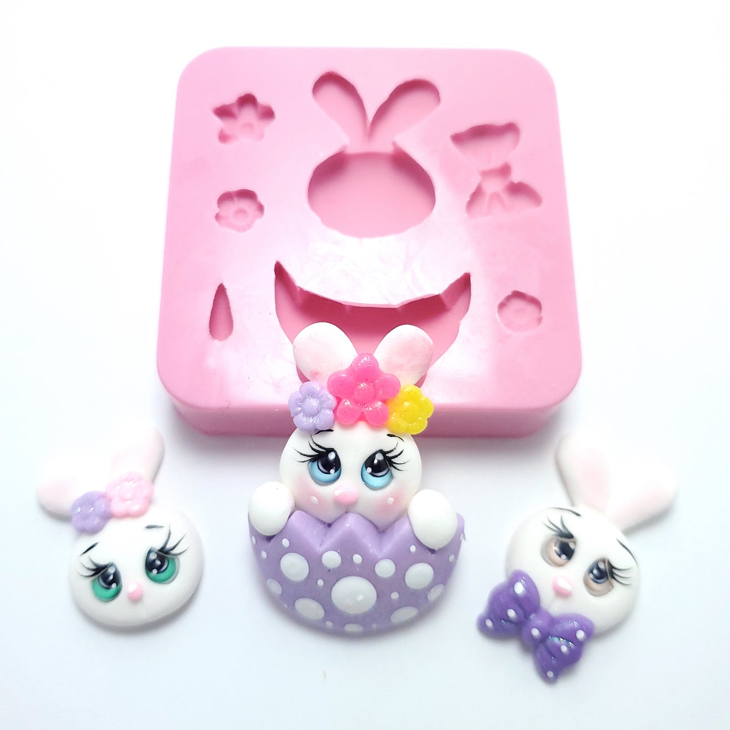 Hatching Egg Bunny Easter Multi-Project Silicone Mold MS221 for Crafts and Baking