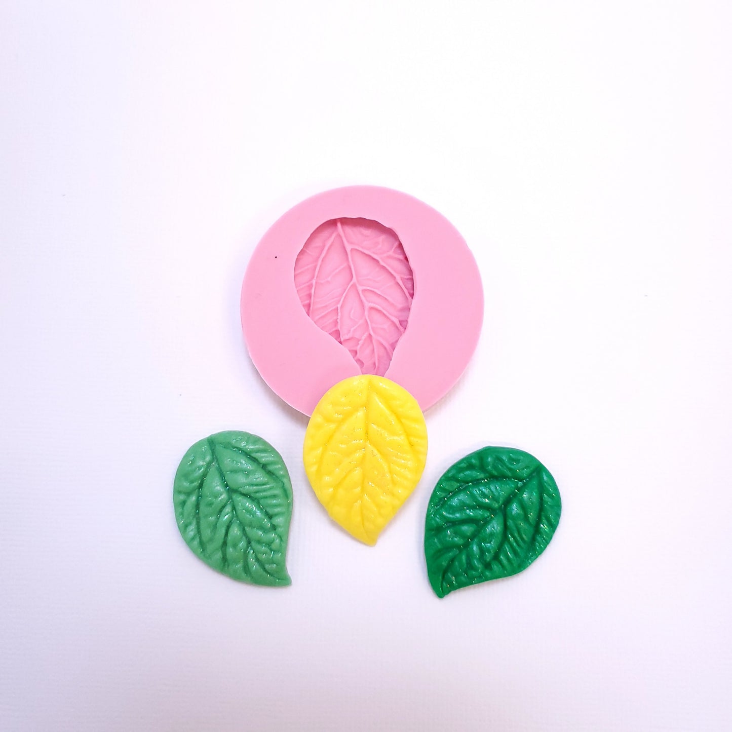 Leaf Silicone Mold for Crafts Baking Resin Clay Jewelry Multi-Project MS238