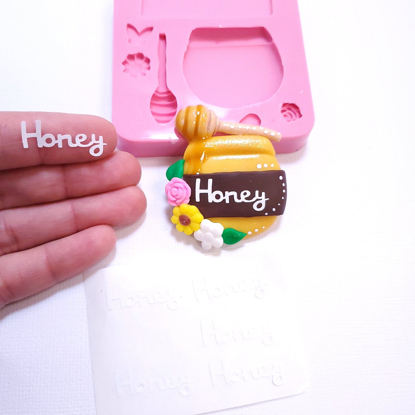 Honey Jar Multi-Project Silicone Mold for Crafts Baking Resin MS341