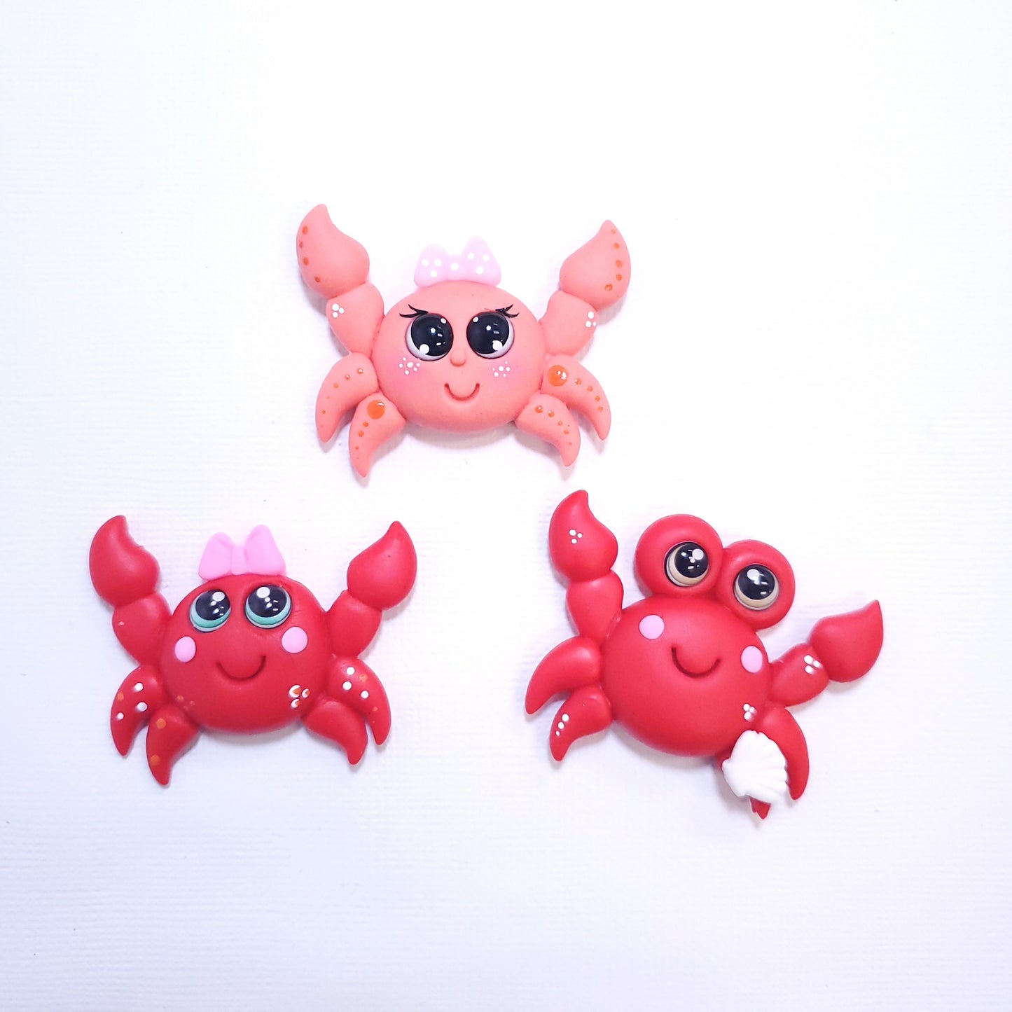 Cute Crab Silicone Mold for Fondant, Resin, Clay, Miniatures and Cupcake Decor