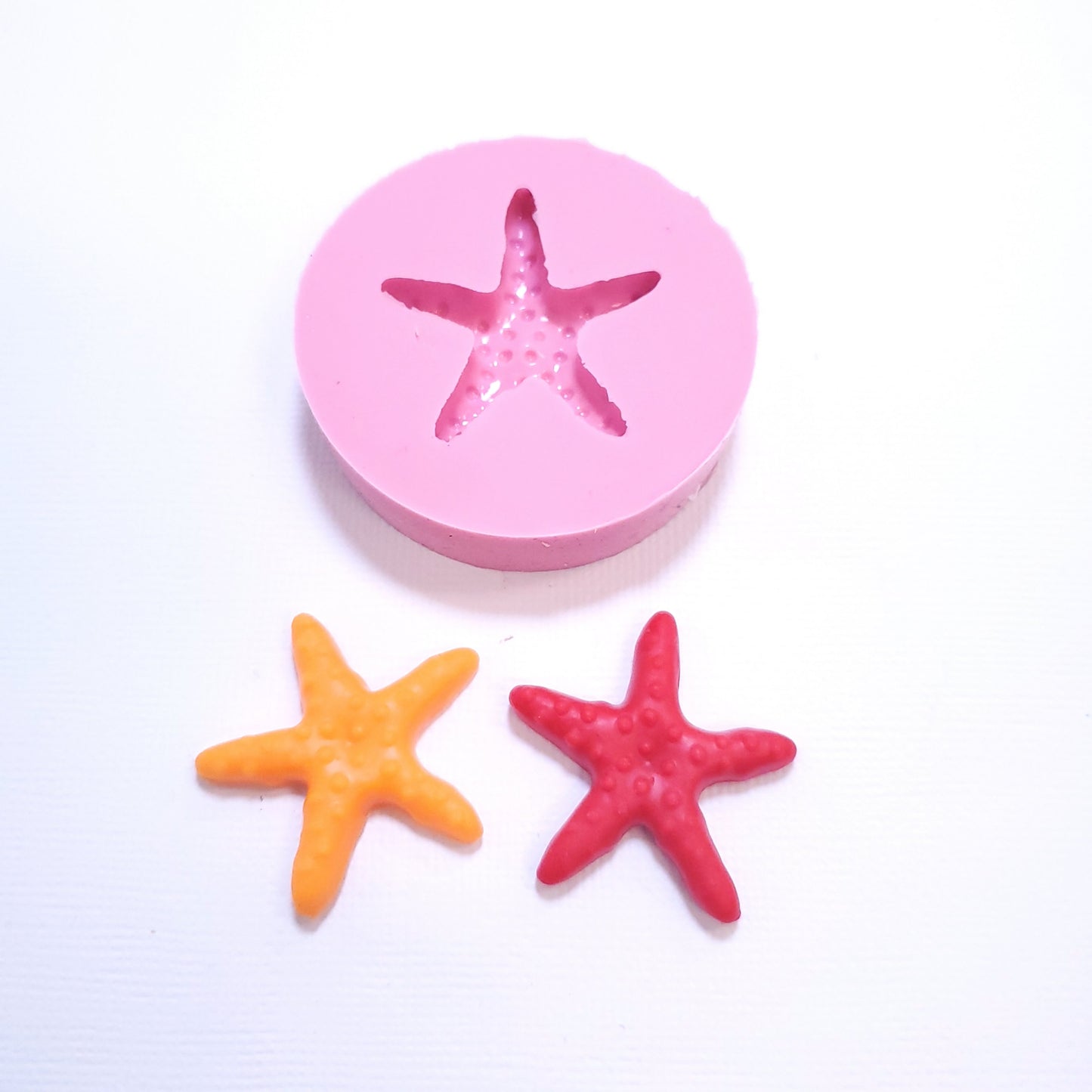 Starfish Silicone Mold for Resin, Fondant, Wax, Clay, Jewelry Making MS333
