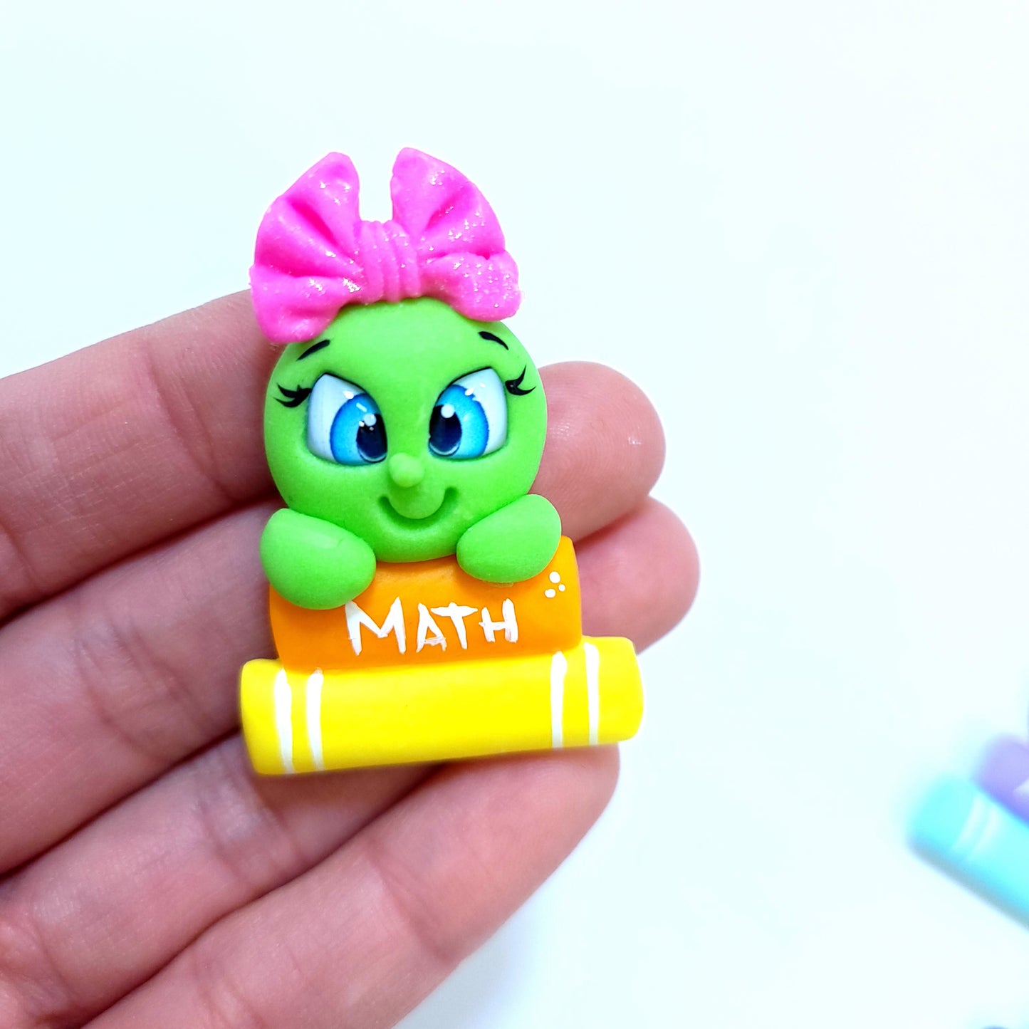 Back to School Bookworm Multi-Project Silicone Mold for Fondant Clay Resin MS364