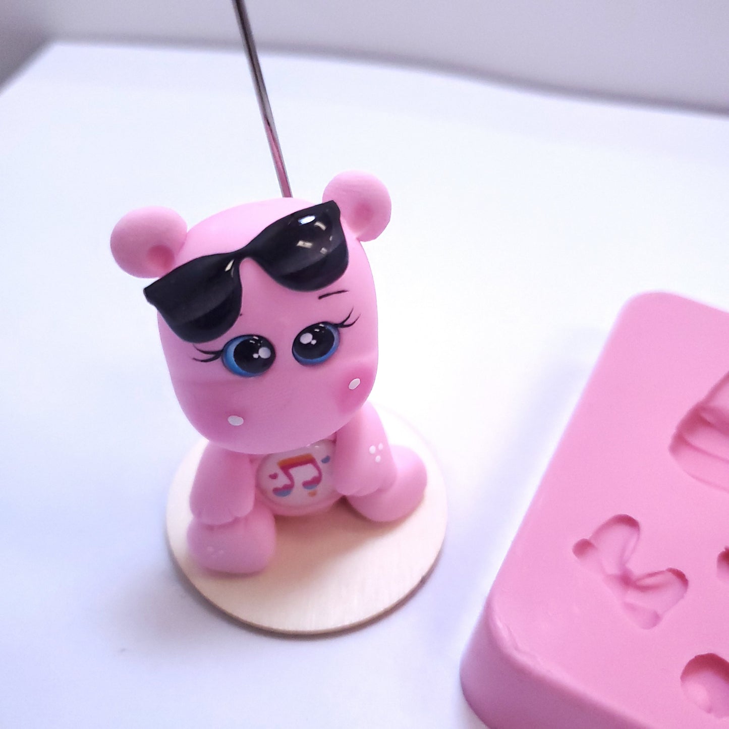 Cute Animals Dino Dragon Hippo Multi-Project Silicone Mold MS392 for Crafts and Baking