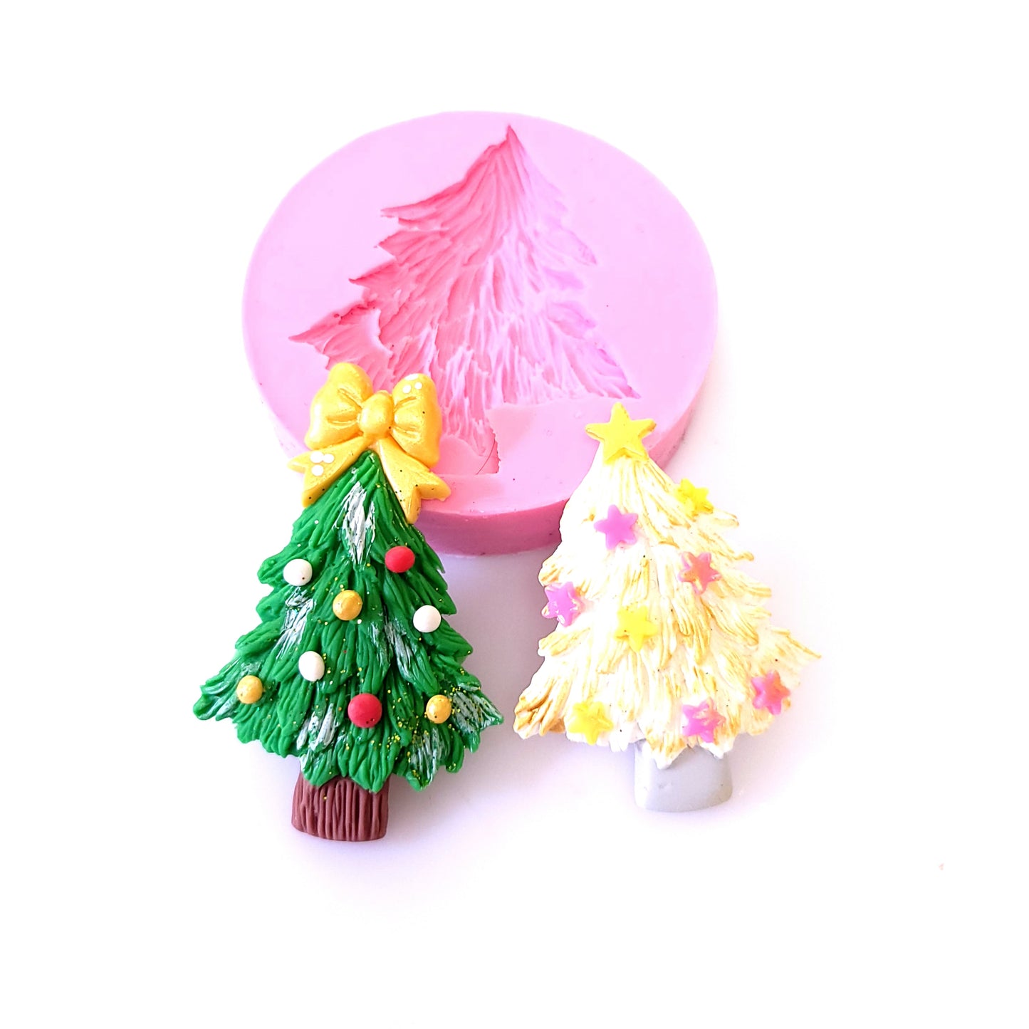 Christmas Tree Multi-Project Silicone Mold MS481 for Cake Decorating, Resin and Clay Crafts