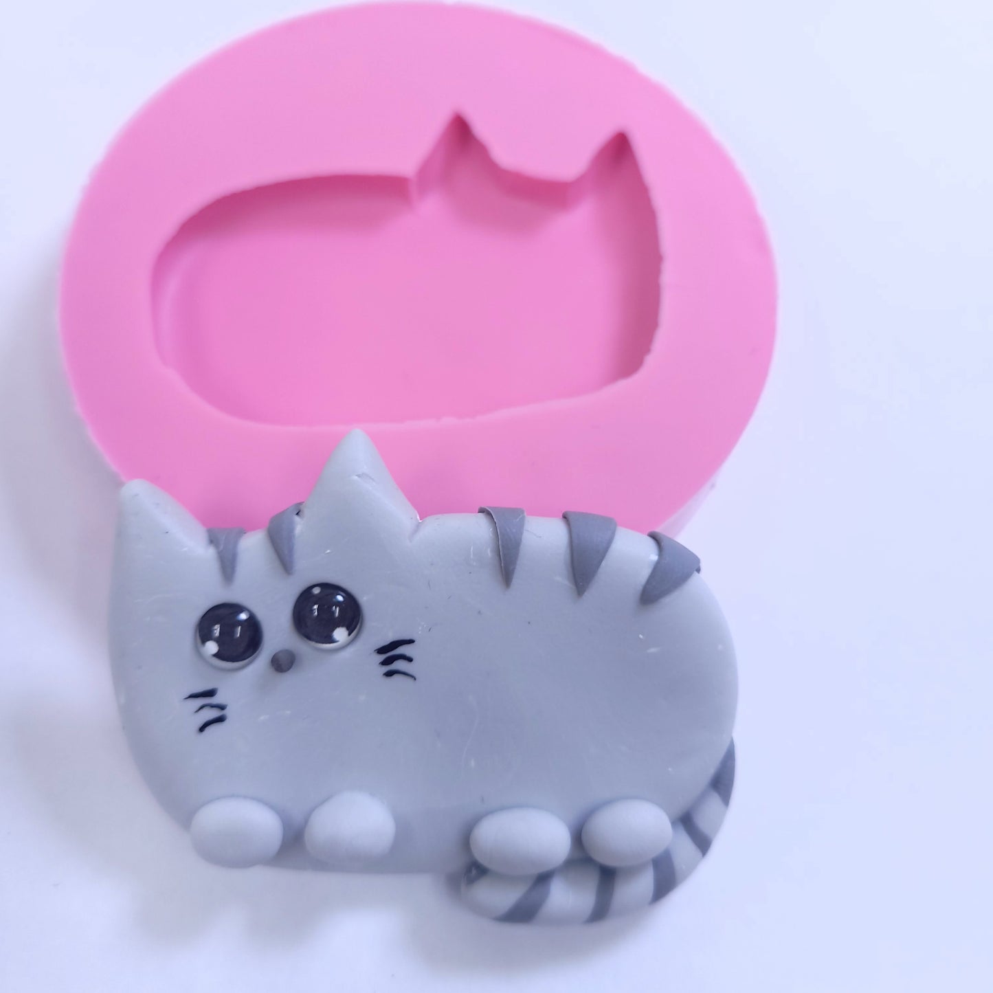 Cute Kitten Cat Multi Project Silicone Mold MS488 for Cake Resin Crafts