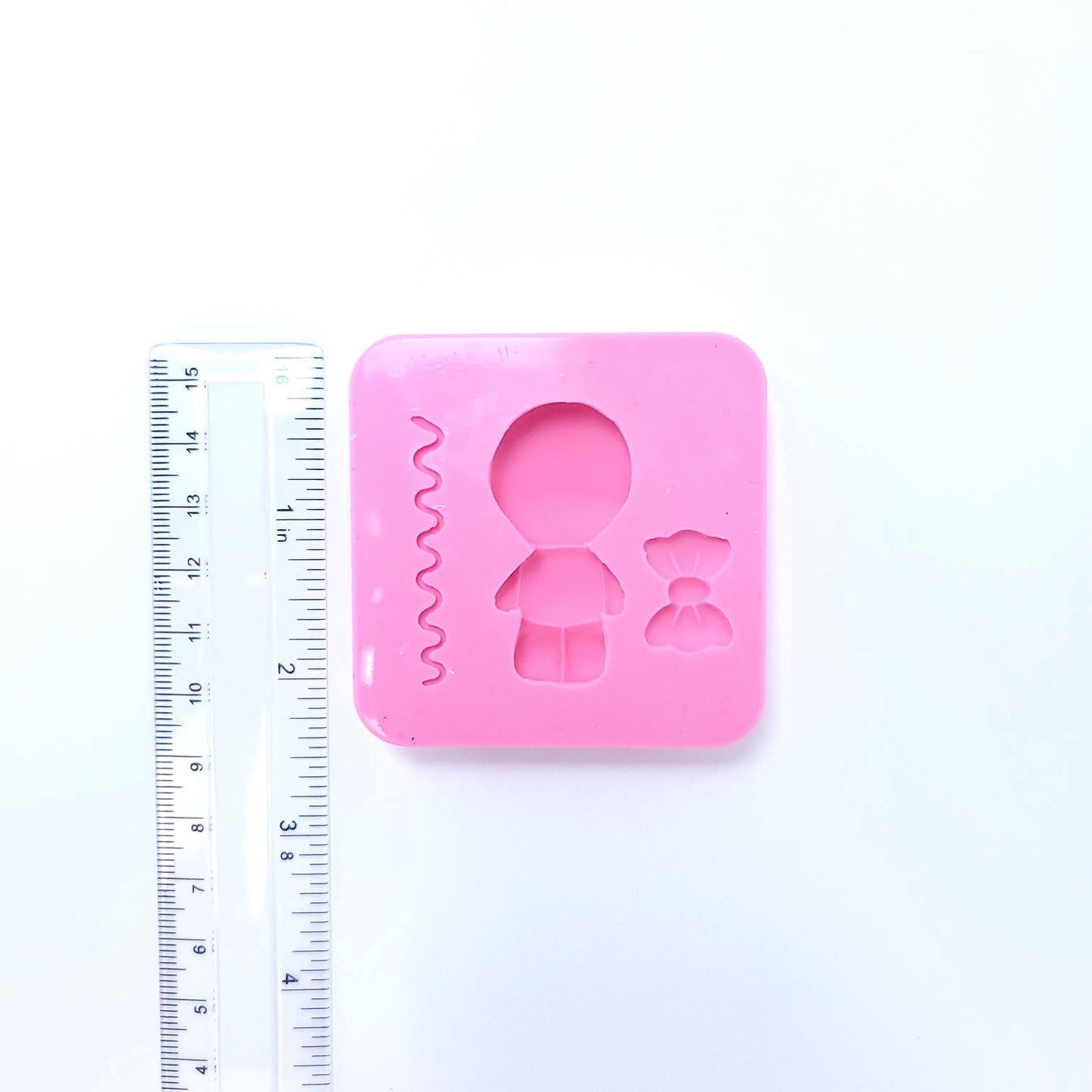 Gingerbread Boy Girl Multi-Project Silicone Mold for Fondant Resin Clay Crafts
