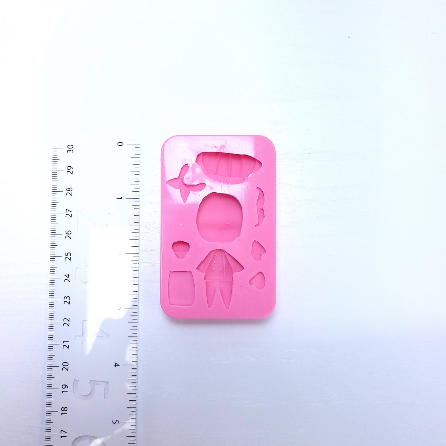 Muffin Man Chef Silicone Mold MS575 for Cake Toppers Resin Miniatures