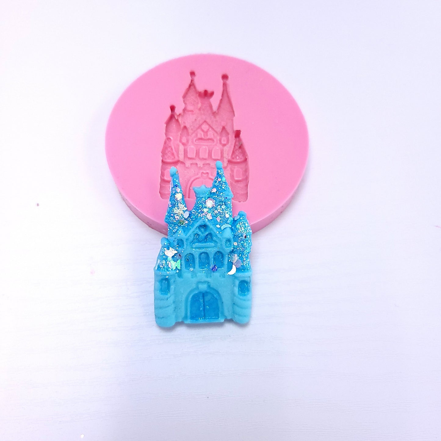 Cinderella Castle Silicone Mold Multi Project for Fondant Resin Clay Jewelry Crafts