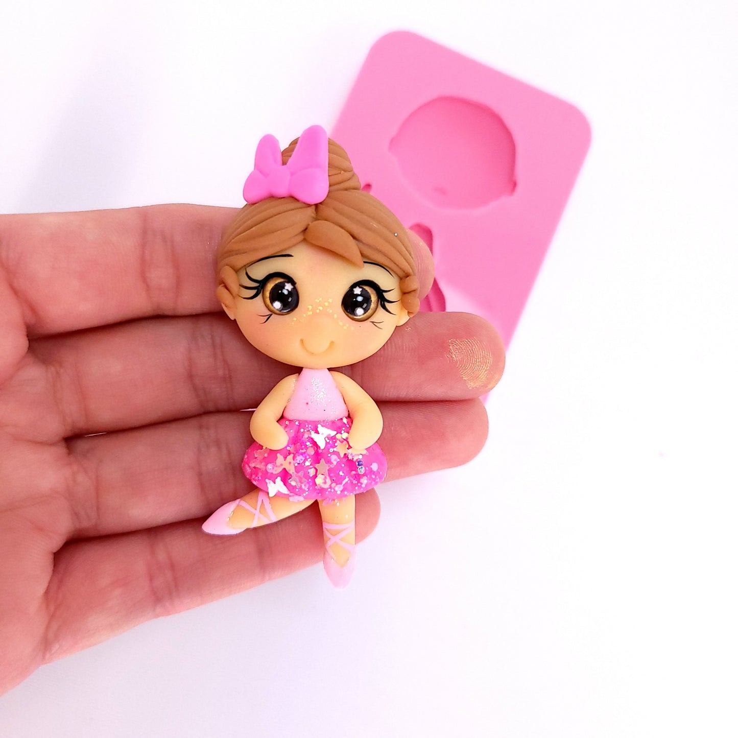 Nutcracker Ballerina Multi Project Silicone Mold for Cake Resin Clay Crafts MS635