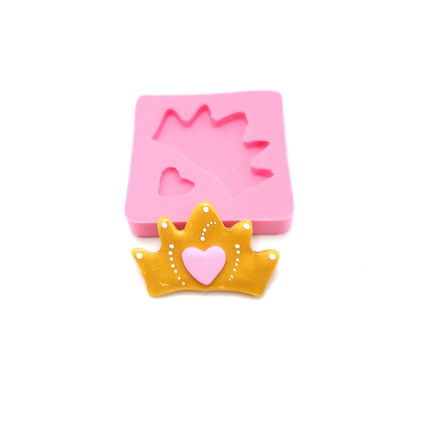 Princess Crown Silicone Mold for Cake Toppers and Mini Resin Crafts