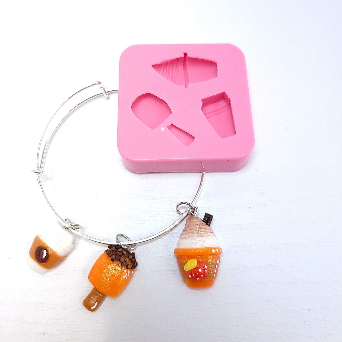 Autumn Mini Charms Silicone Mold for Earrings Cake Decor Resin Clay MS676