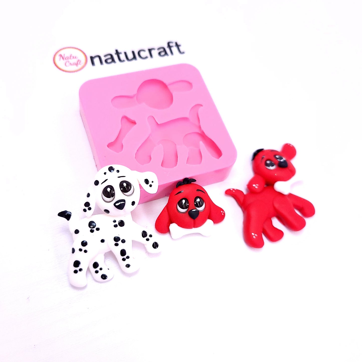 Red Dog Multi Project Silicone Mold MS703 for Miniatures Cake and Resin