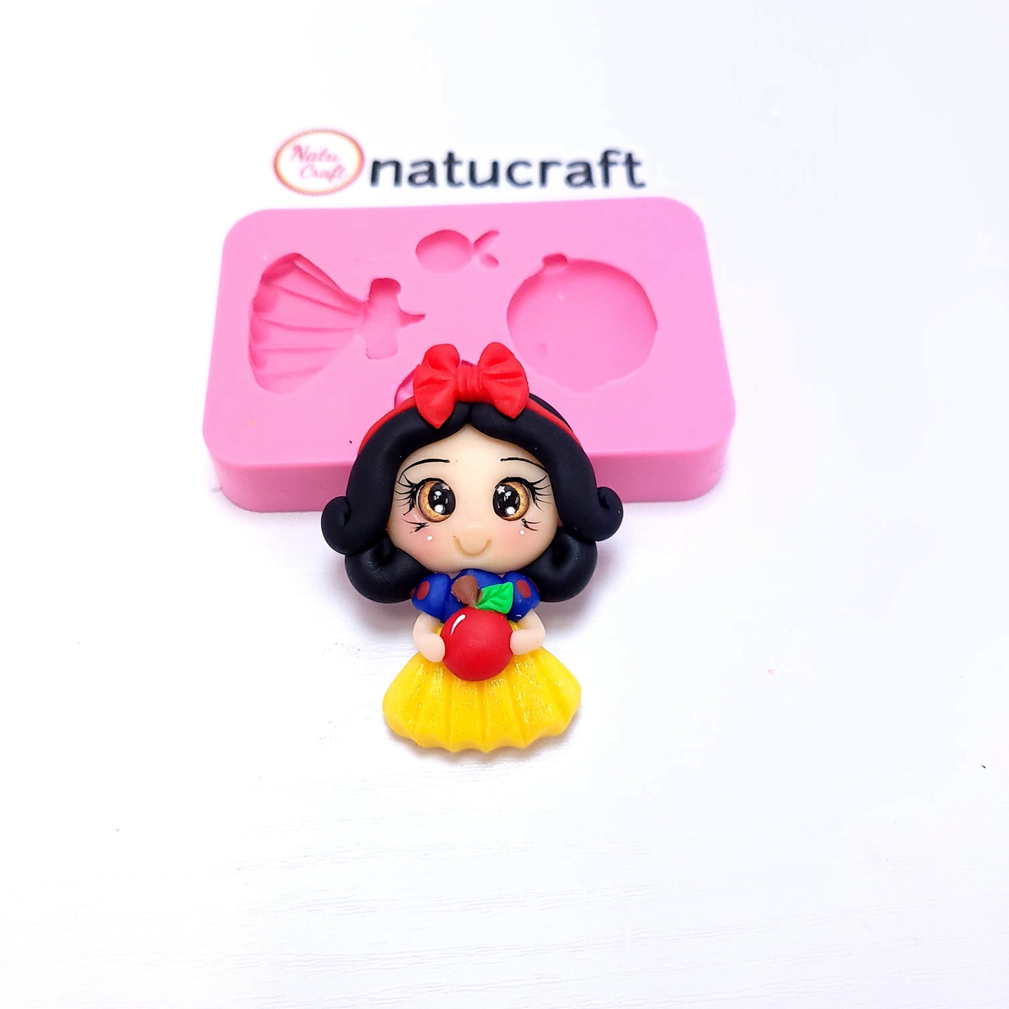 Snow White Princess Multi Project Silicone Mold MS690 for Cake Resin Miniatures