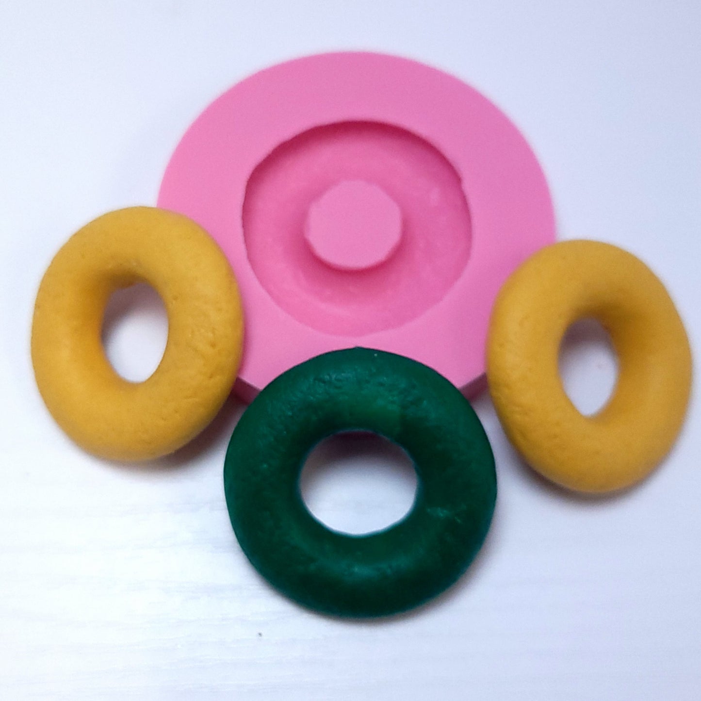 Donut Multi Project Silicone Mold MS540 for Resin Clay Fondant Crafts