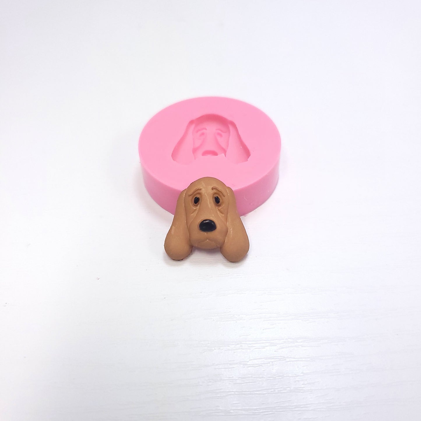 Doggies Puppy Faces Multi Project Silicone Mold for Cake Resin Clay Crafts MS827