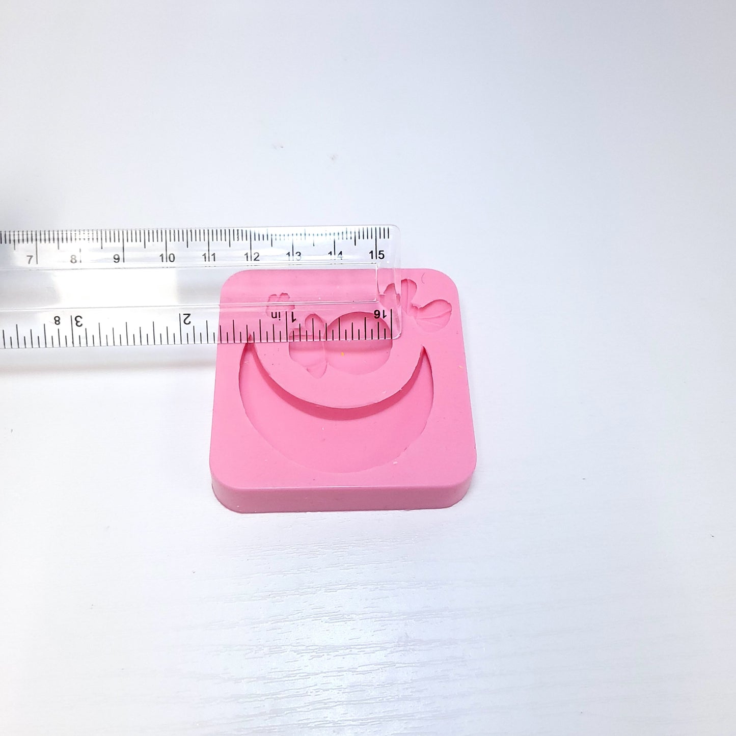 Bird on Moon Miniature Multi Project Silicone Mold for Cake Resin Clay Crafts