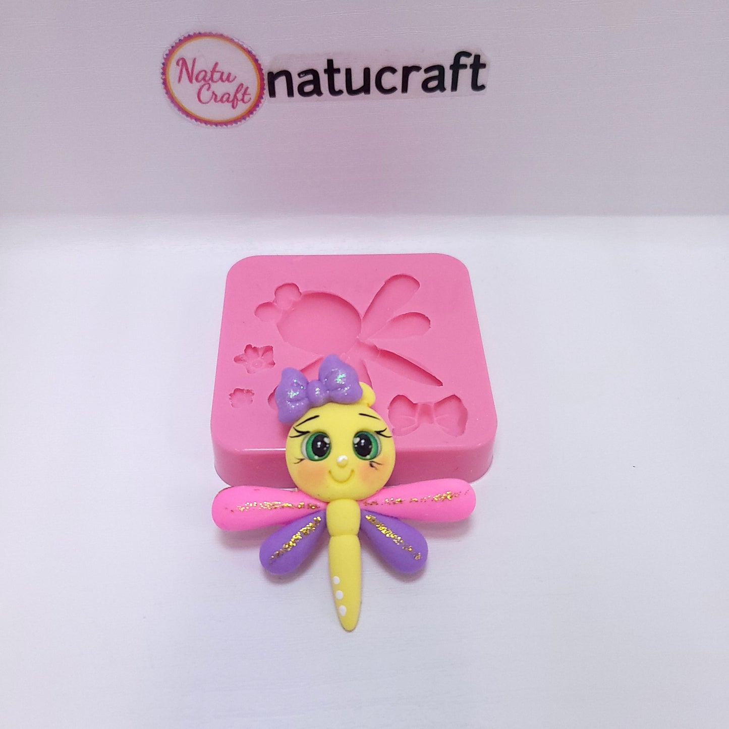 Cute Dragonfly Multi Project Easter Silicone Mold for Fondant Resin Clay MS834