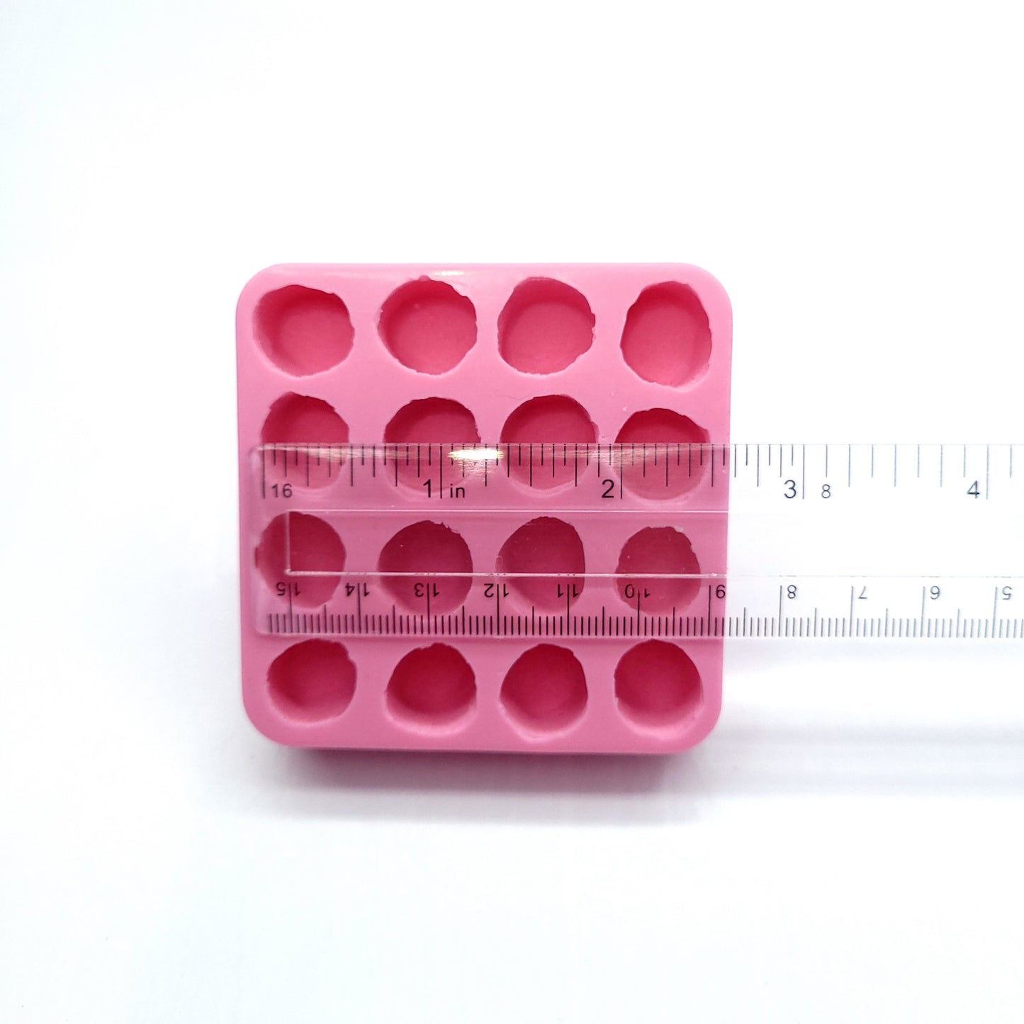 Mini Marshmallow Silicone Mold 16 cavities Wax mold Resin mold Soap mold Realistic Marshmallow Flexible mold NC039