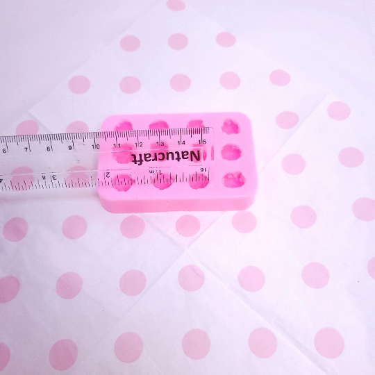 Colorful Cereal crunch berries 12 cavities cereal mold Soap Candle Mold for Wax Mold for Resin