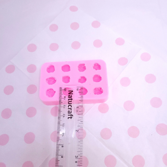 Colorful Cereal crunch berries 12 cavities cereal mold Soap Candle Mold for Wax Mold for Resin