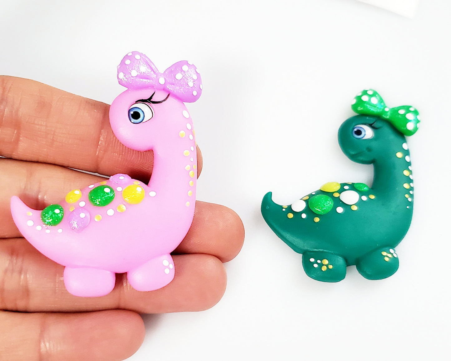 Cute Dino Multi-Project Silicone Mold for Cakes, Fondant, Resin and Clay MS004