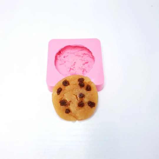 Realistic chocolate chips cookie wax melts mold Soap Candle Mold for Wax Mold for Resin