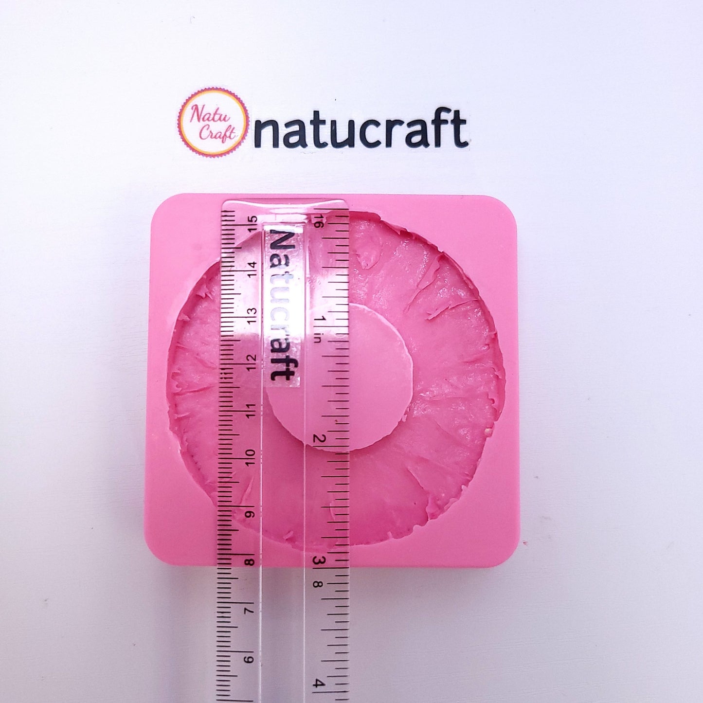 Pineapple slices Silicone Mold Wax mold Resin mold Soap mold Realistic pineapple flexible mold