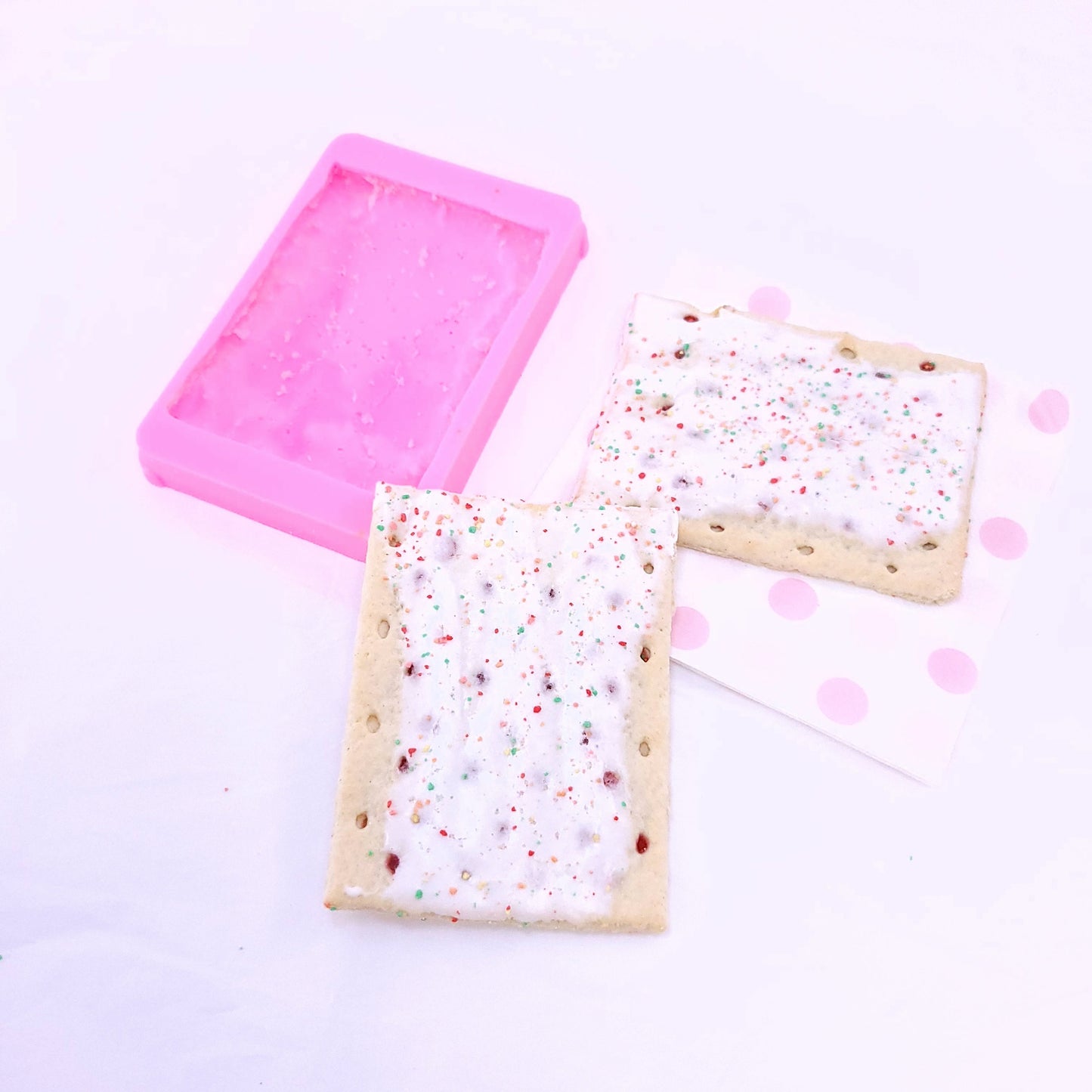 Mini tarts Pop cake tarts cookie mold, Soap and Candle mold, Mold for Wax melts, Mold for Resin