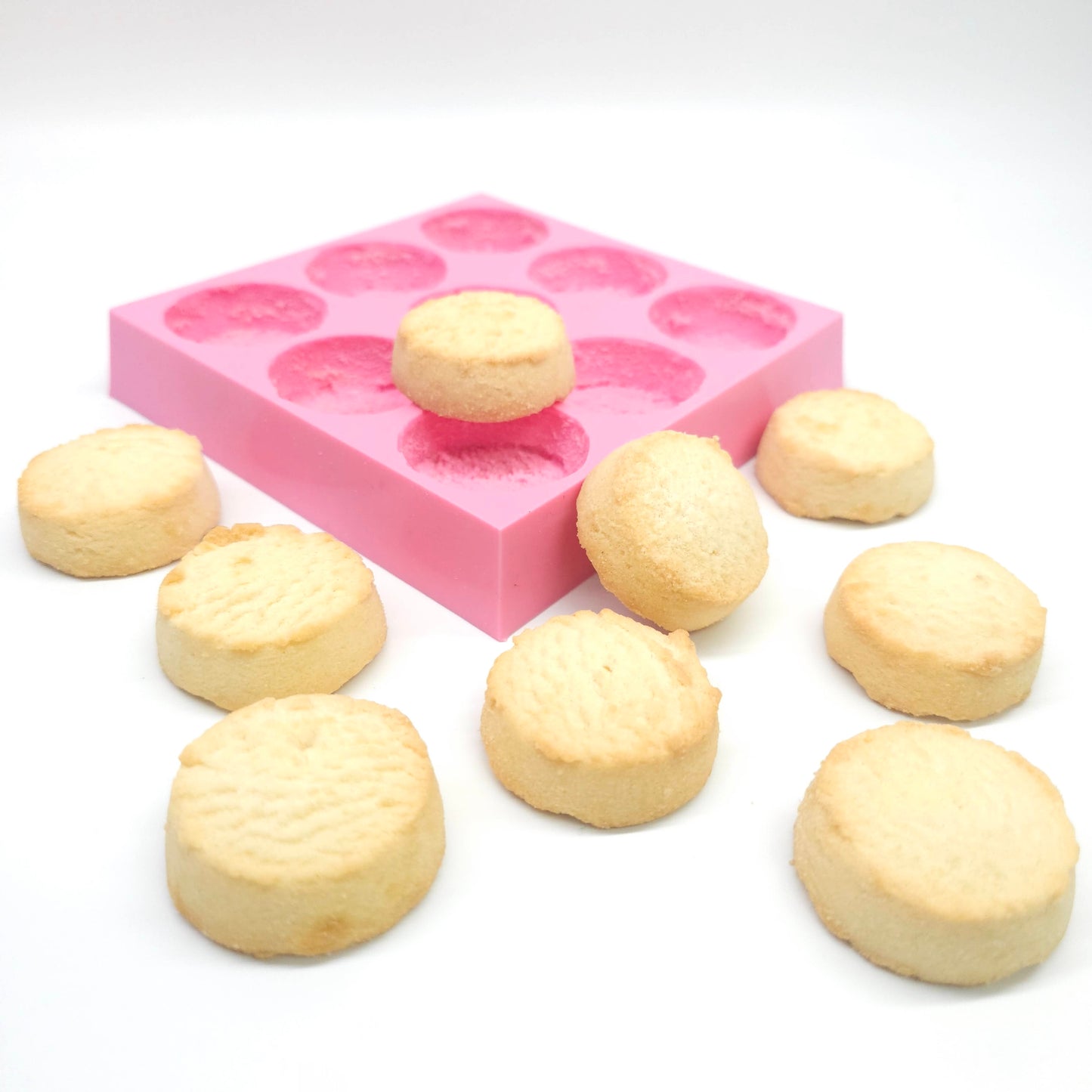 Shortbread butter cookie Silicone Mold, Soap and candle mold, chocolate melts mold NS002