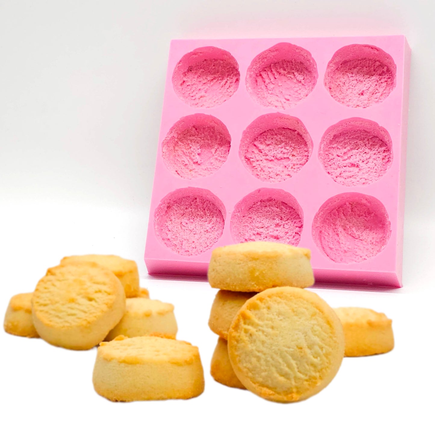 Shortbread butter cookie Silicone Mold, Soap and candle mold, chocolate melts mold NS002