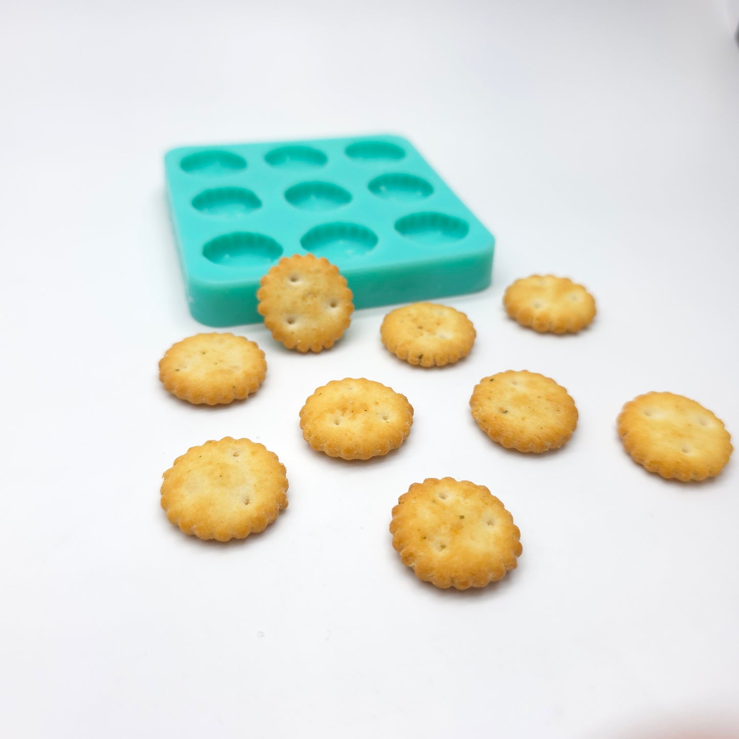 Mini cookie cracker Silicone mold Versatile Silicone Mold – For Edible Crafts, Resin, Clay, Wax, Pet Treats & More – Handmade in Canada NT059