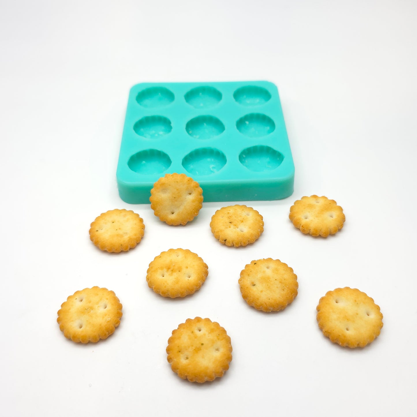 Mini cookie cracker Silicone mold Versatile Silicone Mold – For Edible Crafts, Resin, Clay, Wax, Pet Treats & More – Handmade in Canada NT059