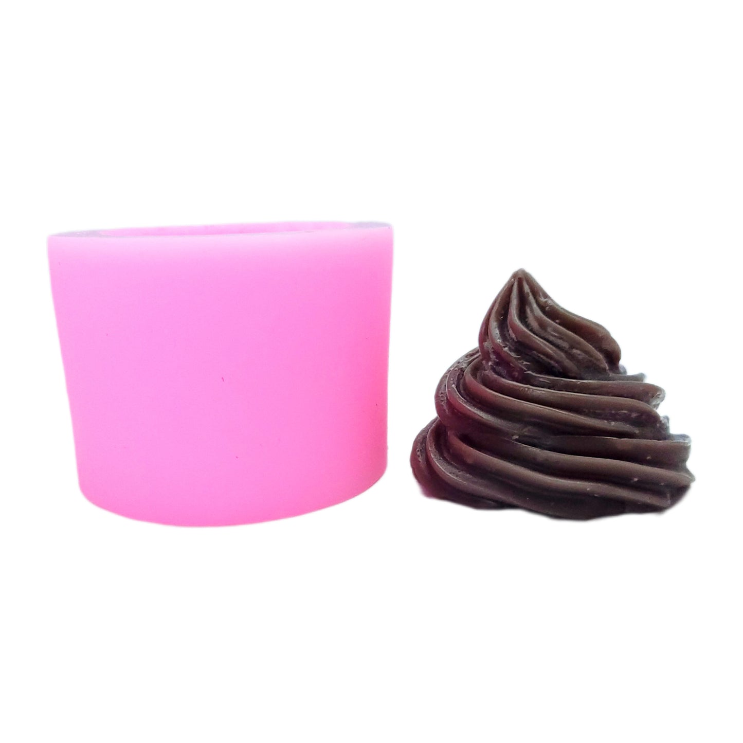 Realistic Whipped Cream soft serve  Bundle option Wax mold Resin mold Soap mold Realistic Flexible mold NC093