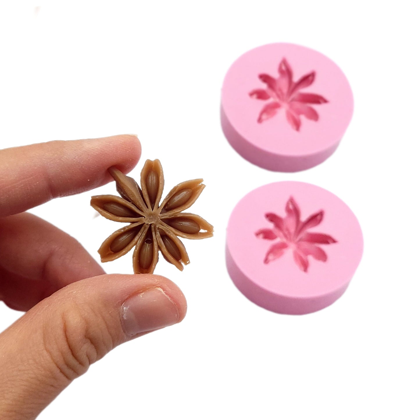 Star anise mold and cinnamon sticks mold Soap and Candle embeds mold  Mold for Wax melts Mold for Resin polymer clay mold