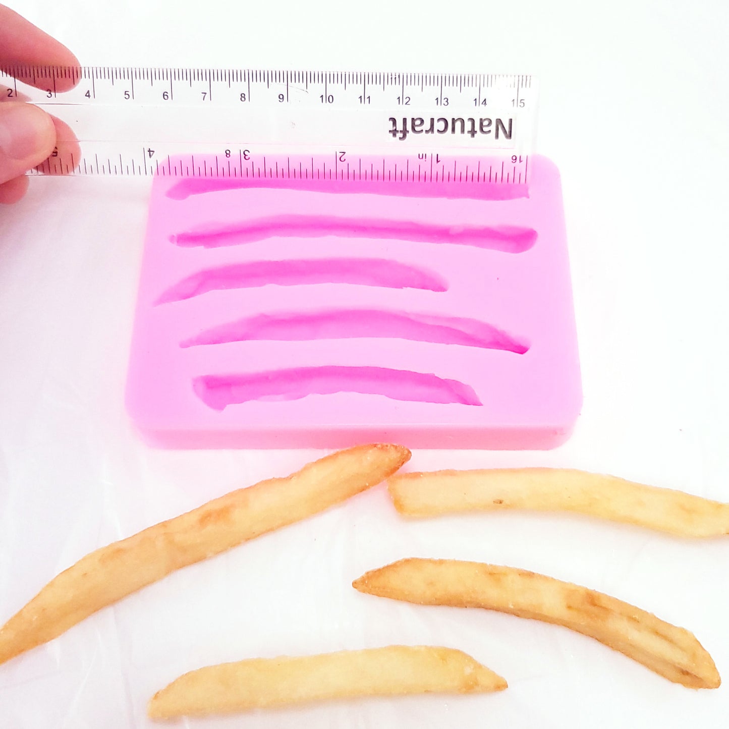 French fries American classic traditional style mold, French fries Soap and Candle mold, potato fries mold for Wax melts, French fries resin Mold NC007