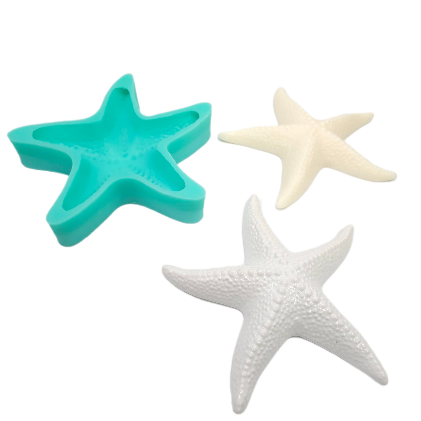 Starfish mold home DIY home décor, concreate starfish silicone mold, candle starfish mold NS032