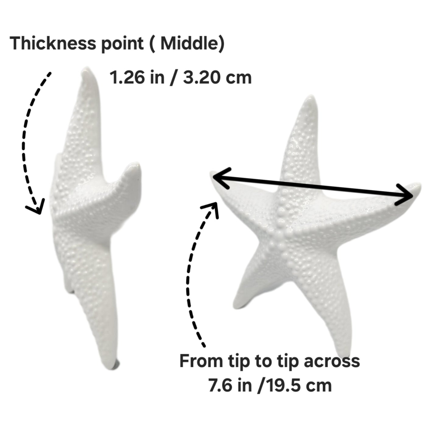 Starfish mold home DIY home décor, concreate starfish silicone mold, candle starfish mold NS032