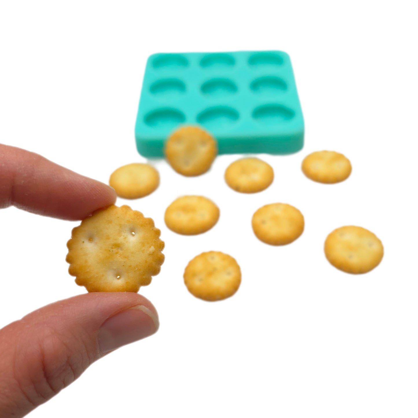 Mini cookie cracker Silicone mold Versatile Silicone Mold – For Edible Crafts, Resin, Clay, Wax, Pet Treats & More – Handmade in Canada NT059