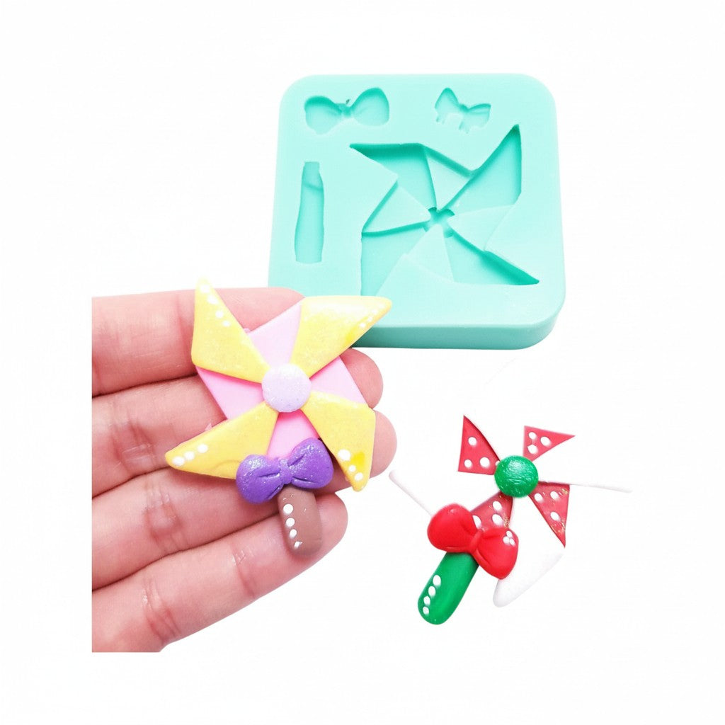 Pinwheel Candy Multi Project Silicone Mold MS115 for Cakes Resin Miniatures