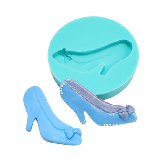 Princess Shoe Ballerina Multi Project Silicone Mold for Cake Resin Clay Crafts MS227