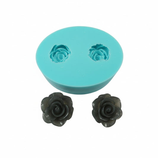 Mini Rose Victorian Jewelry Silicone Mold for Fondant Resin Clay Crafts MS316